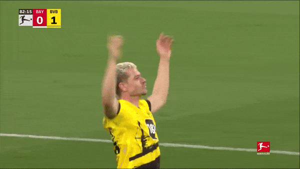 Bayern Munich vs Borussia Dortmund 0-2: Dàn sao Bayern Muller, Sane, Harry Kane đen đủi, Adeyemi khai bàn, Ryerson chốt hạ 3 điểm cho Dortmund 