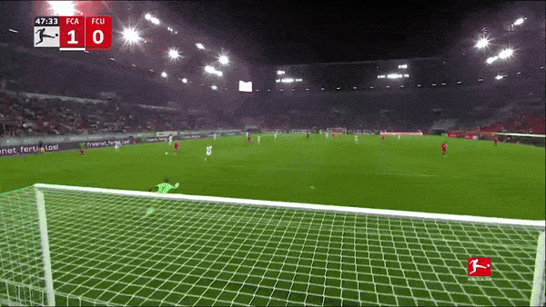 Augsburg vs Union Berlin 2-0: Phillip Tietz chớp thời cơ khai bàn, Sven Michel chốt hạ chiến thắng, giành gọn 3 điểm