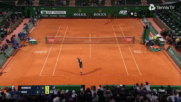 Ugo Humbert vs Casper Ruud 3-6, 6-4, 1-6: Chật vật hạ Humbert, Casper Ruud khó gây bất ngờ trước Djokovic ở bán kết Monte Carlo Masters