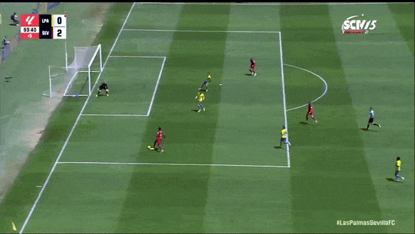 Las Palmas vs Sevilla 0-2: Saul Coco sớm phải nhận thẻ đỏ, Youssef En-Nesyri mở bàn, Dodi Lukebakio ấn định 3 điểm dễ dàng