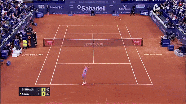 Rafael Nadal vs Alex De Minaur 5-7, 1-6: De Minaur bất ngờ khiến Nadal phải dừng bước ở Barcelona Open 2024