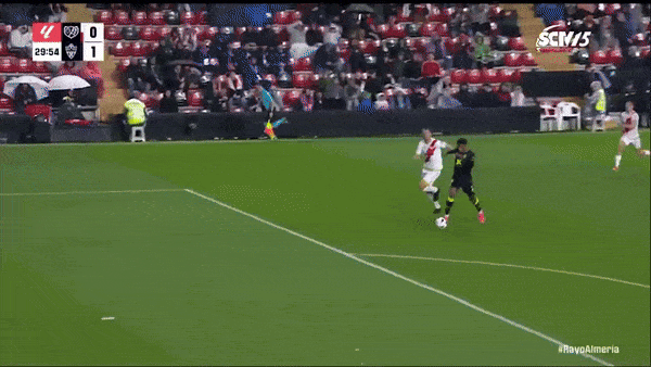 Rayo Vallecano vs Almeria 0-1: Adri Embarba kiến tạo, Anthony Lozano giành gọn chiến thắng nhưng quá muộn để trụ hạng La Liga