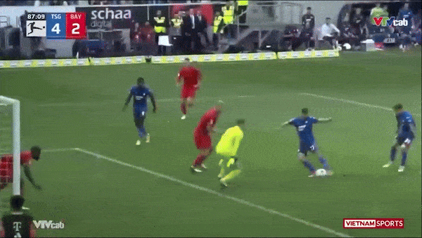 Hoffenheim vs Bayern Munich 4-2: Mathys Tel, Davies sớm lập công nhưng Beier ghi bàn, Kramaric ghi hattrick, Bayern về thứ 3 Bundesliga 2024