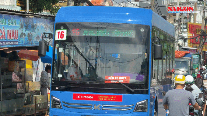 Tuyến xe buýt số 16 chính thức chuyển sang xe điện