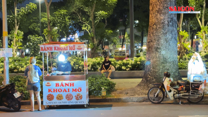 Lập chốt chặn, kiên quyết xử lý hàng rong tại khu vực Công viên số 1 Lý Thái Tổ