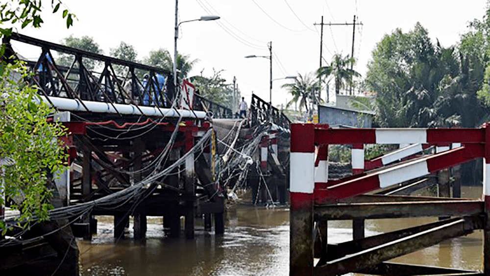 Cuối tháng 1, cầu Long Kiển bị sập sẽ được khắc phục xong  ảnh 2
