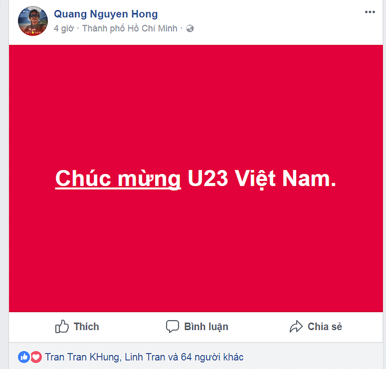 Cả nước vỡ òa trước kỳ tích của U23 Việt Nam ảnh 62
