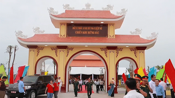 Ngôi nhà chung của các bậc tiền nhân, anh hùng liệt sĩ tại chiến khu Rừng Sác - Cần Giờ