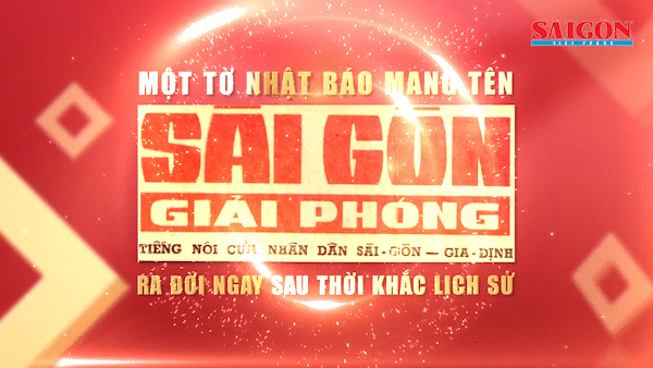 Một tờ nhật báo mang tên Sài Gòn Giải Phóng ra đời ngay sau thời khắc lịch sử