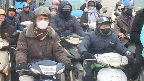 Không khí lạnh lan rộng, nhiệt độ tại Bắc Bộ thấp nhất từ 15-18 độ C