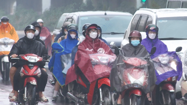 Mưa dông diện rộng, Bắc bộ tiếp tục xuất hiện mưa đá