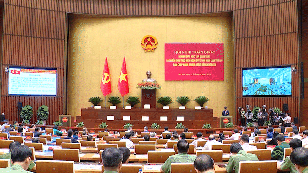 Hội nghị toàn quốc quán triệt và triển khai Nghị quyết Hội nghị Trung ương lần thứ hai, khóa XIV