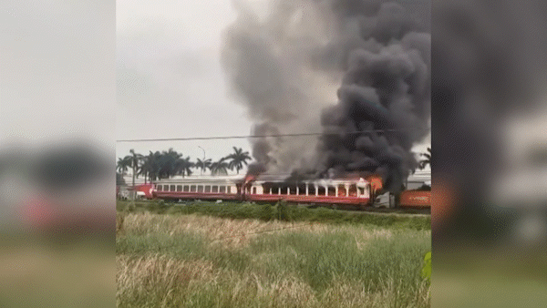 Nguyên nhân ban đầu vụ cháy tàu hỏa trên tuyến đường sắt Hà Nội - Hải Phòng 