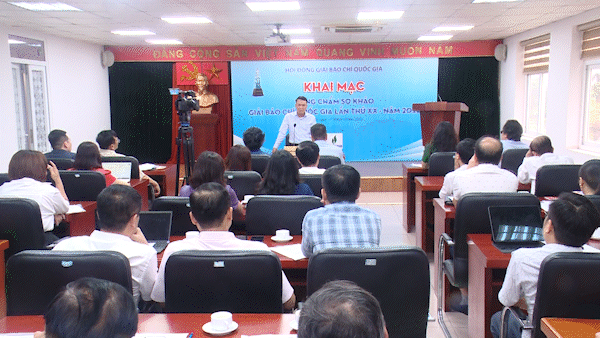 Khai mạc vòng chấm sơ khảo Giải Báo chí quốc gia lần thứ XX