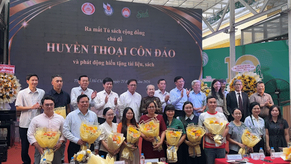 Ra mắt tủ sách cộng đồng “Huyền thoại Côn Đảo”