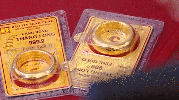 Giá vàng sáng 26-5 giảm 500.000 đồng/lượng