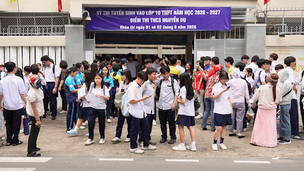Điểm thi lớp 10 được công bố sau ngày 12-6
