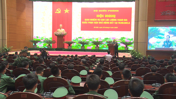 82 quân nhân Việt Nam tham gia khắc phục hậu quả động đất tại Venezuela