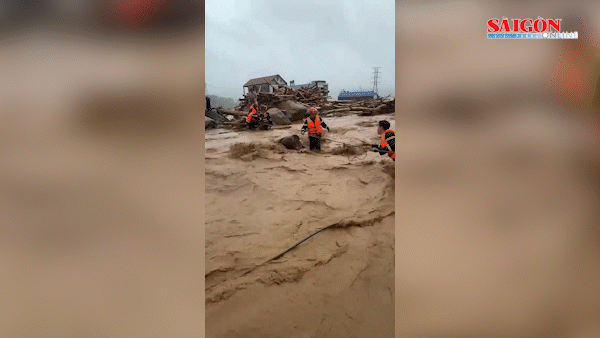 Lai Châu: Mưa lũ làm 1 người chết, 5 người mất liên lạc, thiệt hại nặng về tài sản