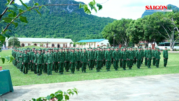 Bộ đội Biên phòng Nghệ An ra quân xây dựng trường nội trú vùng biên