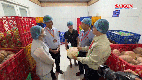 Thường trực HĐND TPHCM khảo sát ATTP công ty cung ứng suất ăn trường học