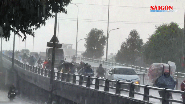 Dự báo TPHCM có mưa lớn trong những ngày tới