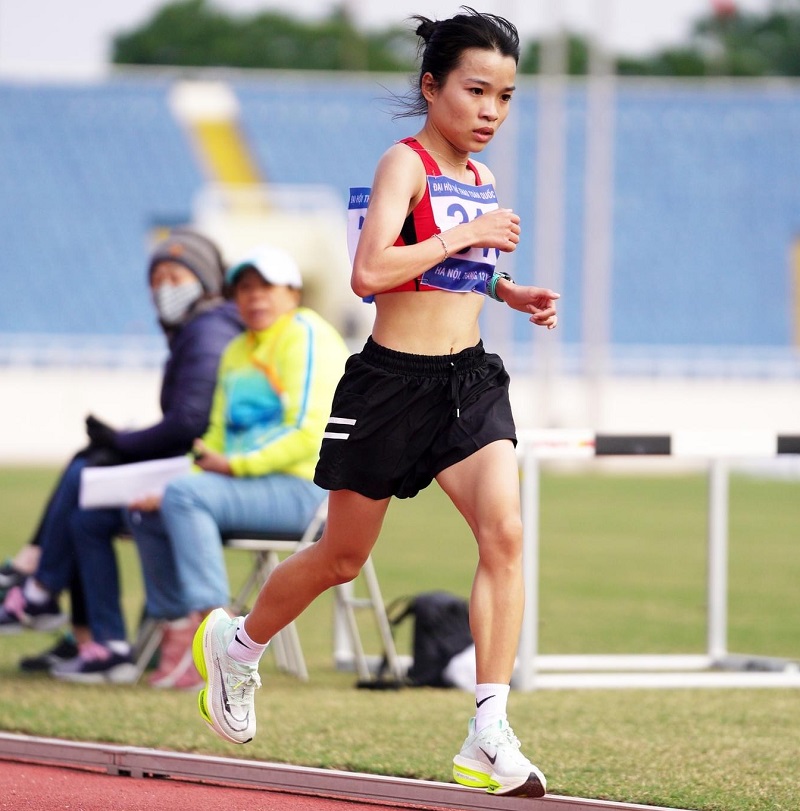 Lê Thị Tuyết đã có kỳ Đại hội thể thao toàn quốc thành công. Ảnh: X.HOÀNG.WTT