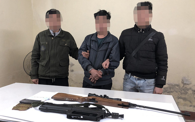 Tráng A Lầu tại cơ quan công an Tráng A Lầu tại cơ quan công an