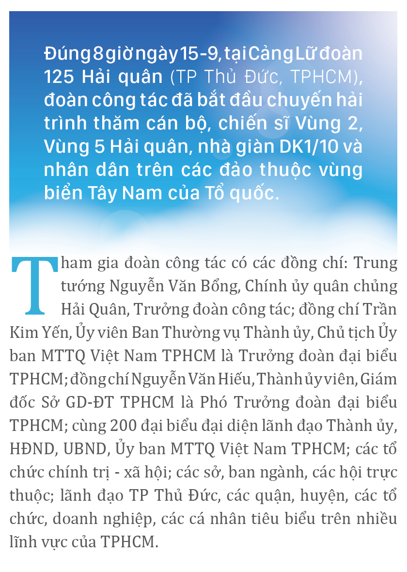 Về với vùng biển đảo Tây Nam của Tổ quốc ảnh 1