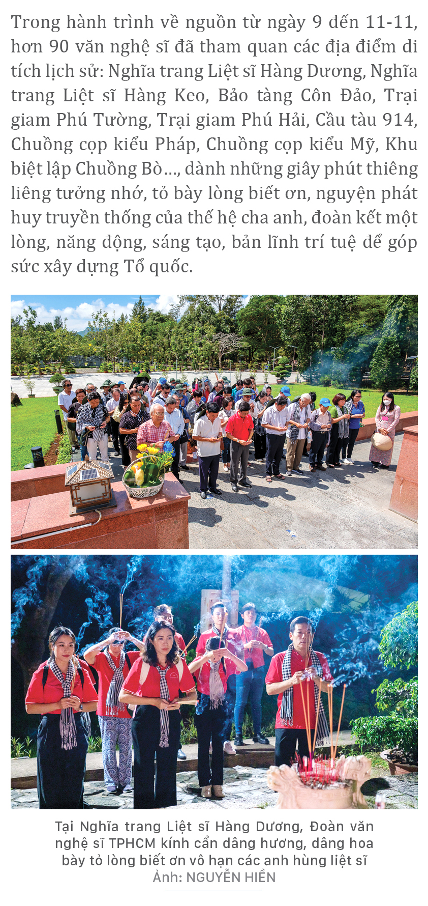 Linh thiêng đất anh hùng - nối tiếp niềm tự hào ảnh 3