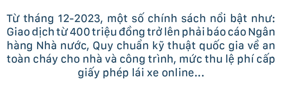 Những chính sách nổi bật có hiệu lực từ tháng 12-2023 ảnh 2