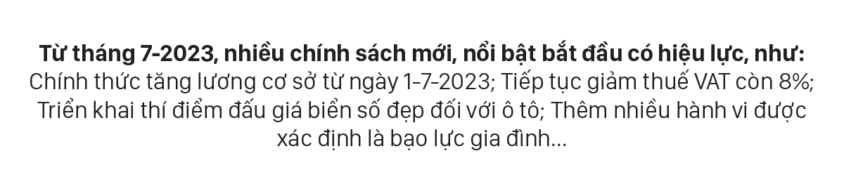 Những chính sách nổi bật, có hiệu lực từ tháng 7-2023 ảnh 2