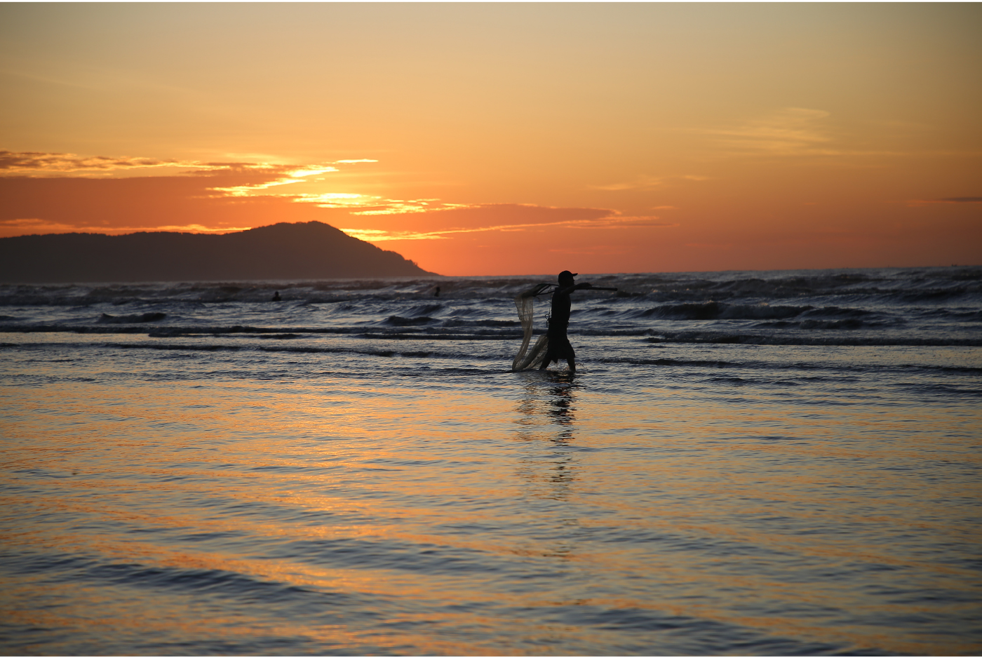 Bình minh làng biển ảnh 5