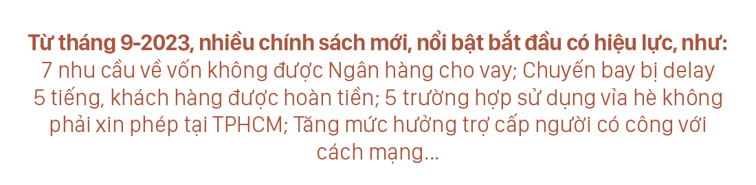 Những chính sách nổi bật, có hiệu lực từ tháng 9-2023 ảnh 2