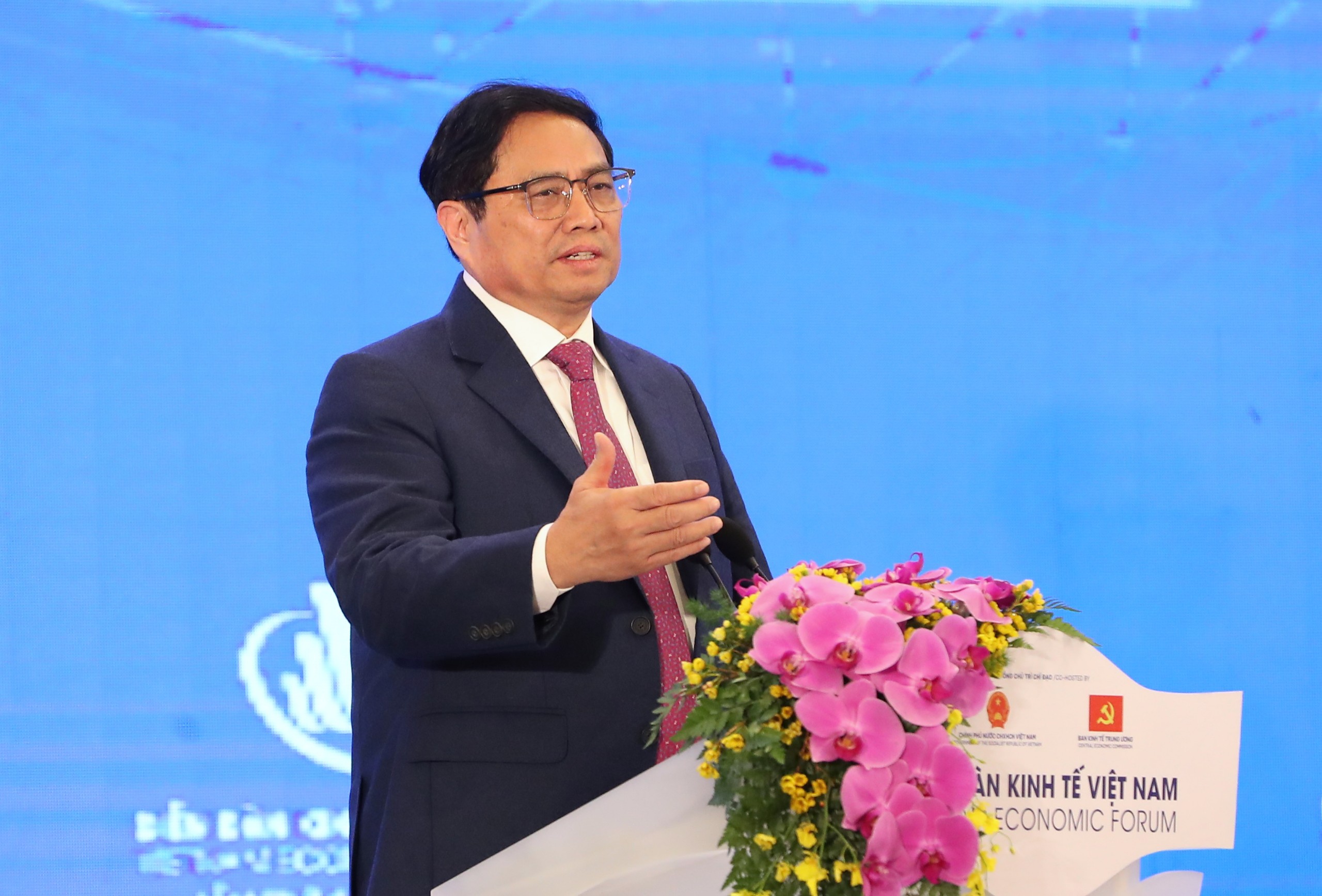 Thủ tướng Phạm Minh Chính phát biểu tại diễn đàn. Ảnh: QUANG PHÚC Thủ tướng Phạm Minh Chính phát biểu tại diễn đàn. Ảnh: QUANG PHÚC