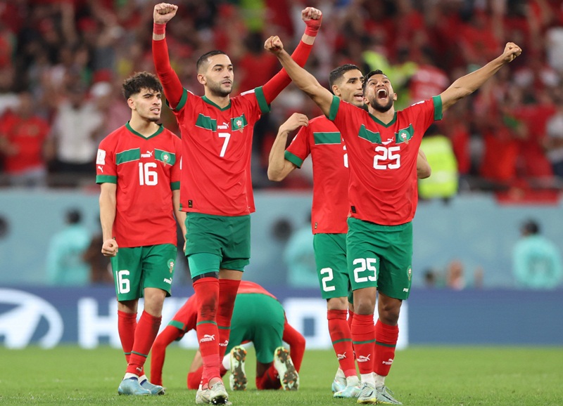 Morocco là hiện tượng thú vị bật nhất trong nhiều kỳ giải gần đây.