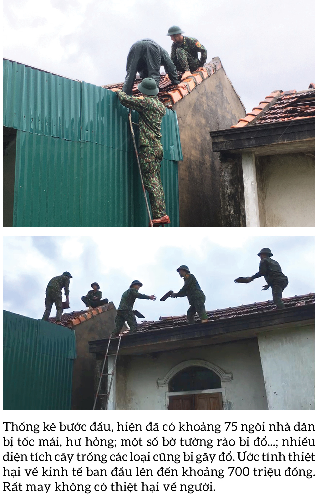 Bão số 5 đổ bộ miền Trung gây lốc xoáy, mưa lớn và ngập úng ảnh 10