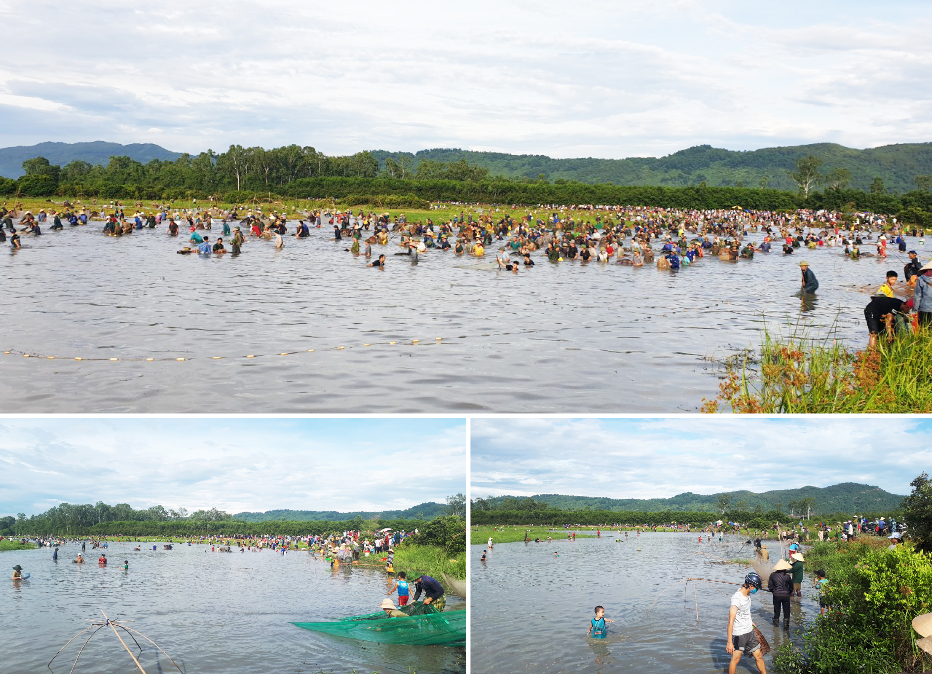Độc đáo lễ hội đánh cá Đồng Hoa ảnh 9