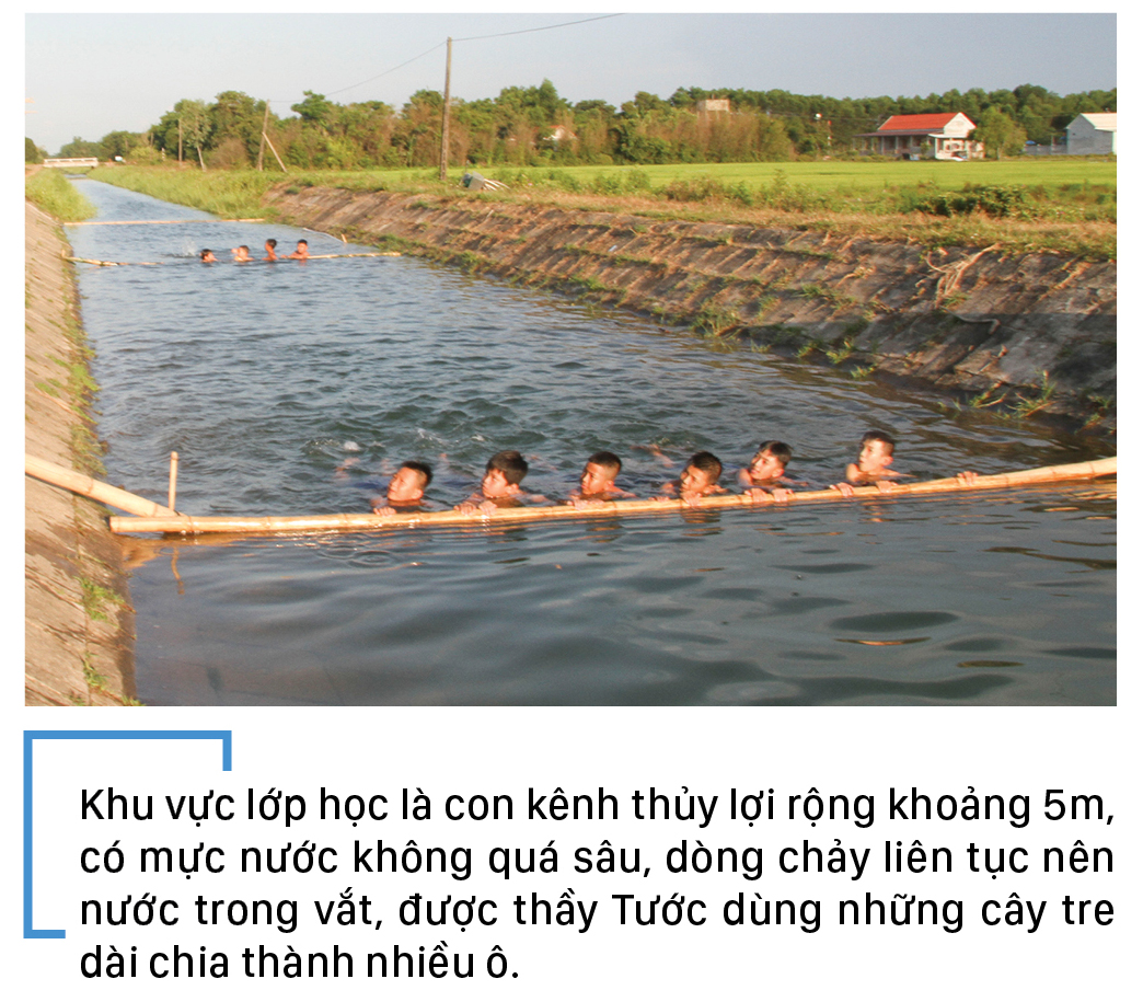 Thầy giáo 'nắn' dòng kênh thủy lợi mở lớp dạy bơi miễn phí ảnh 9