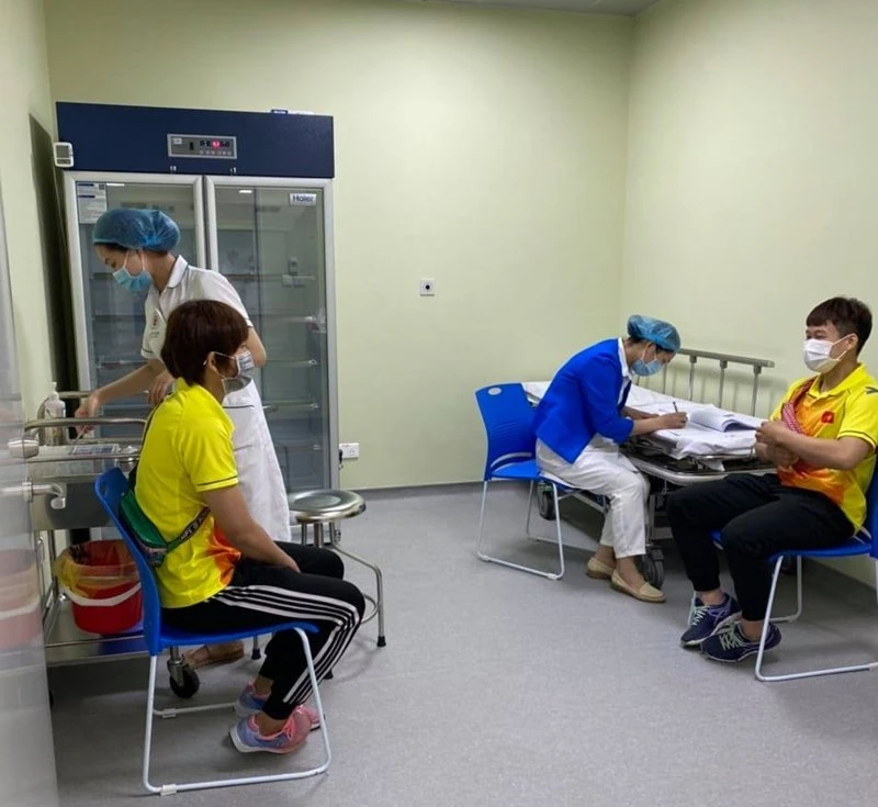 Các đội tuyển thể thao quốc gia sẽ được tiêm tăng cường vaccine phòng Covid-19 mũi 3 ảnh 1 Các đội tuyển thể thao quốc gia sẽ được tiêm tăng cường vaccine phòng Covid-19 mũi 3 ảnh 1