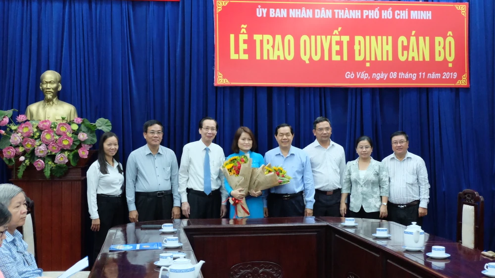 Bà Nguyễn Thị Thanh Vân làm Chủ tịch UBND quận Gò Vấp ảnh 1 Bà Nguyễn Thị Thanh Vân làm Chủ tịch UBND quận Gò Vấp ảnh 1