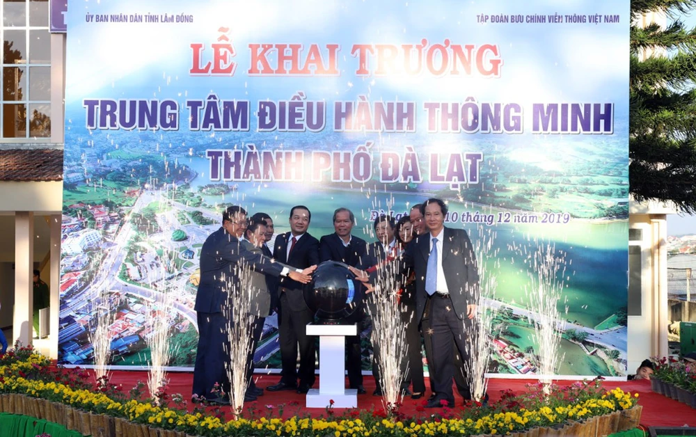 Đà Lạt chính thức vận hành Trung tâm điều hành thông minh ảnh 1 Đà Lạt chính thức vận hành Trung tâm điều hành thông minh ảnh 1