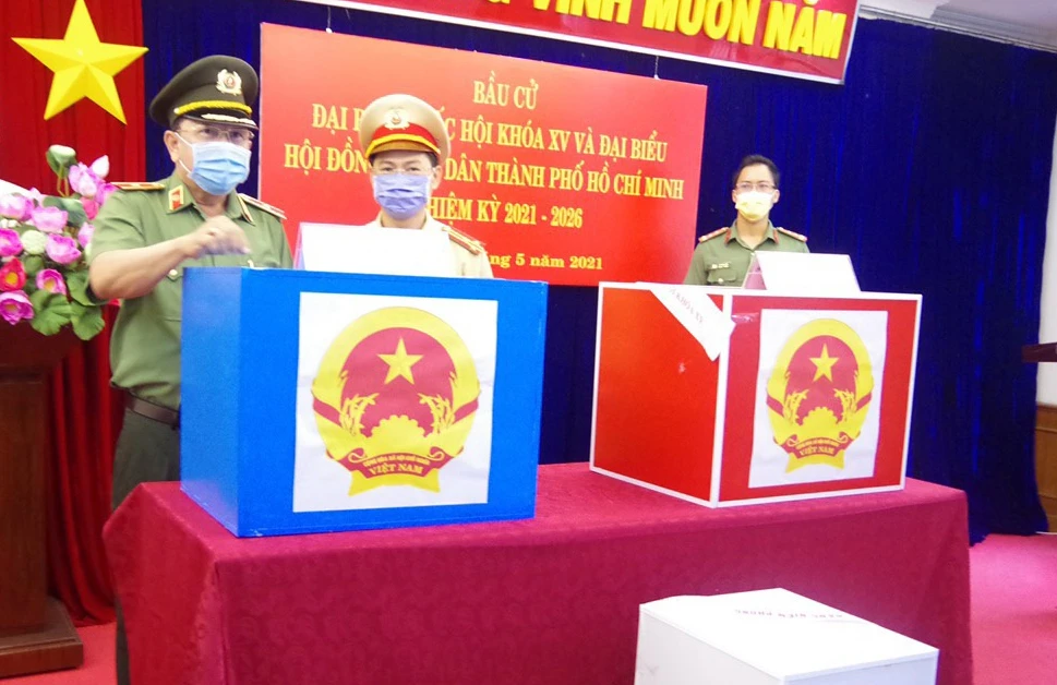 Những cử tri đặc biệt tham gia bầu cử ảnh 5 Những cử tri đặc biệt tham gia bầu cử ảnh 5