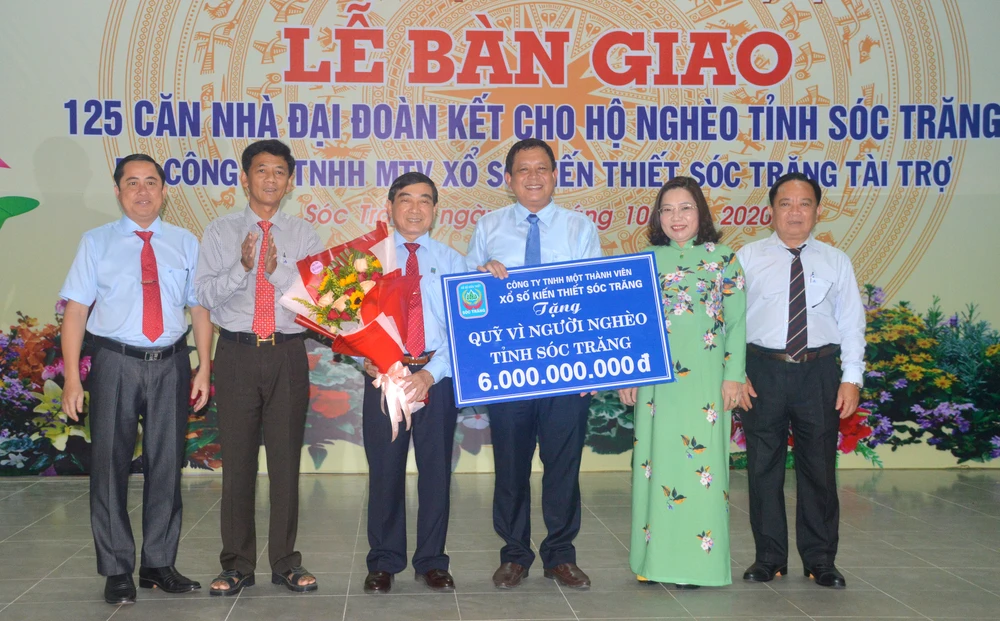 Sóc Trăng bàn giao 125 căn nhà cho hộ nghèo ảnh 2 Sóc Trăng bàn giao 125 căn nhà cho hộ nghèo ảnh 2