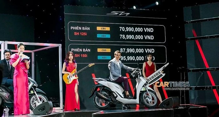 Honda Việt Nam ra mắt SH 125i/150i hoàn toàn mới có kết nối blutooth ảnh 2 Honda Việt Nam ra mắt SH 125i/150i hoàn toàn mới có kết nối blutooth ảnh 2
