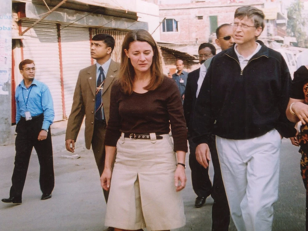 Quỹ từ thiện của vợ chồng Bill Gates đã trở thành quỹ từ thiện tư nhân lớn nhất thế giới, với tài sản lên tới gần 50 tỷ USD. Ảnh: Business Insider Chú thích ảnh
