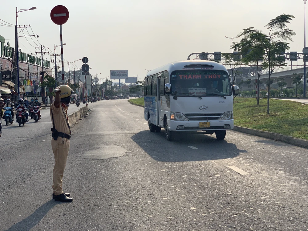 TPHCM tăng cường đảm bảo trật tự an toàn giao thông dịp Tết Nguyên đán 2021 ảnh 6 TPHCM tăng cường đảm bảo trật tự an toàn giao thông dịp Tết Nguyên đán 2021 ảnh 6