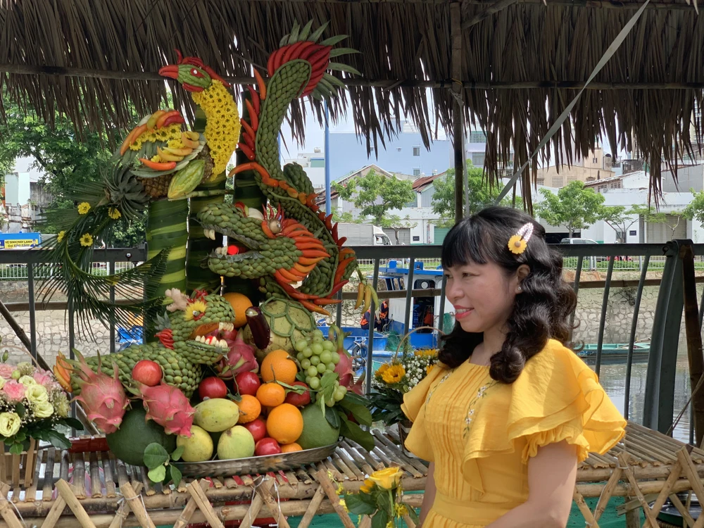 Khai mạc Tuần lễ trái cây “trên bến dưới thuyền” ở quận 8 ảnh 8 Khai mạc Tuần lễ trái cây “trên bến dưới thuyền” ở quận 8 ảnh 8