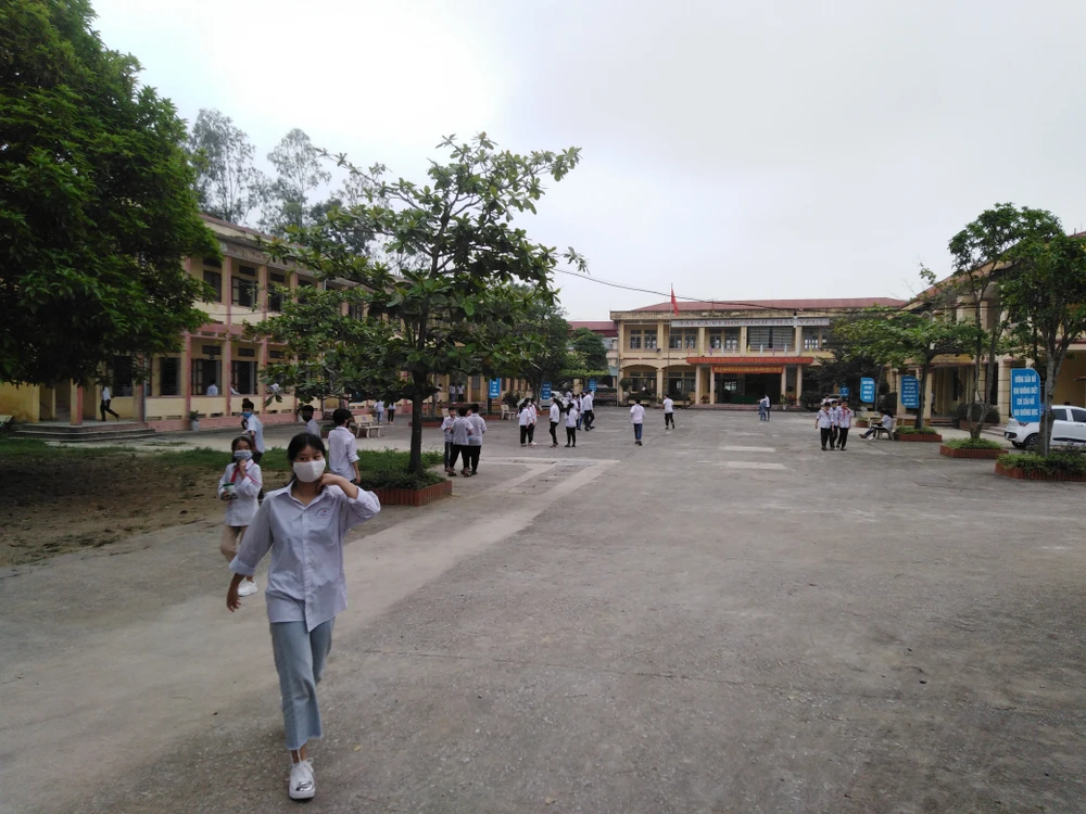 Gần 300.000 học sinh Thanh Hóa trở lại trường học ảnh 1 Gần 300.000 học sinh Thanh Hóa trở lại trường học ảnh 1
