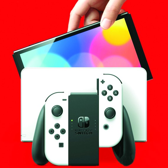 加入了任天堂Switch家族的新伙伴NintendoSwitch(有机EL模型)-